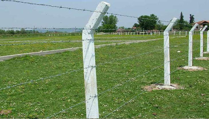 Beton Direkli Dikenli Tel Çit